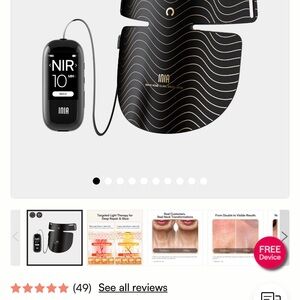 INIA LED red light neck & chest therapy-brand new